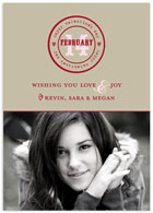 Take Note Designs Valentine's Day Digital Photo Cards - Valentines Day Simple Stamp (TND-Q2-3384)